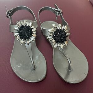 Coach Hilda Jelly Thong Sandals